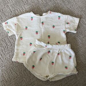 GUC Zara Strawberry Baby Set (3-6 months)